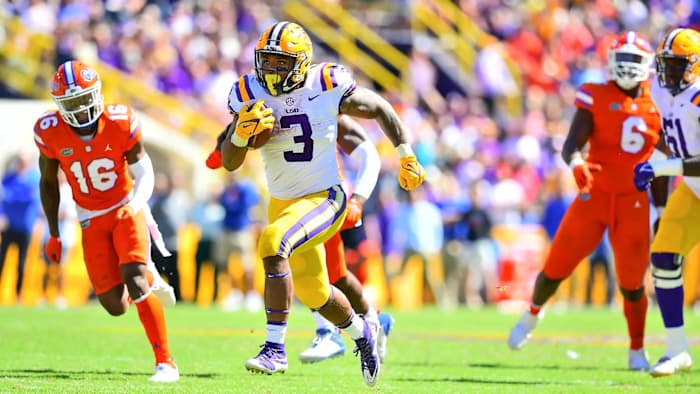 LSU running back Ty Davis-Price